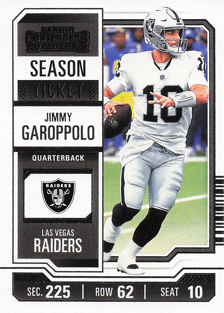 2023 Panini Contenders Football Jimmy Garoppolo #54