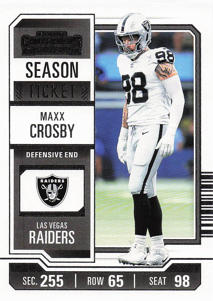 2023 Panini Contenders Football Maxx Crosby #56