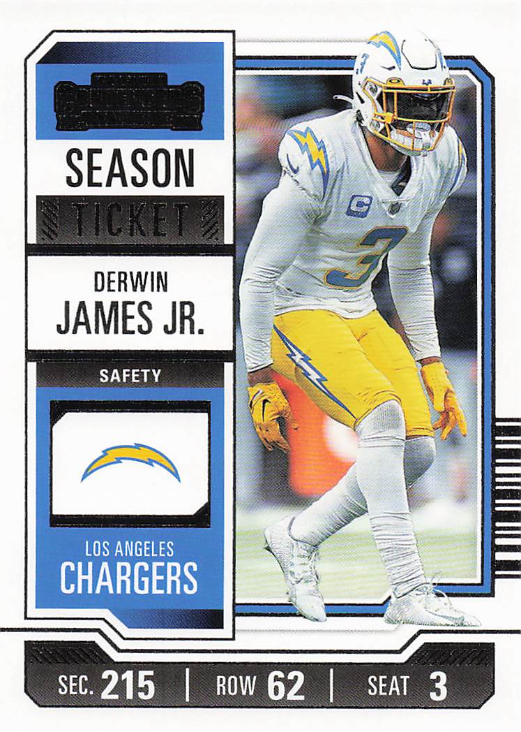 2023 Panini Contenders Football Derwin James Jr. #57