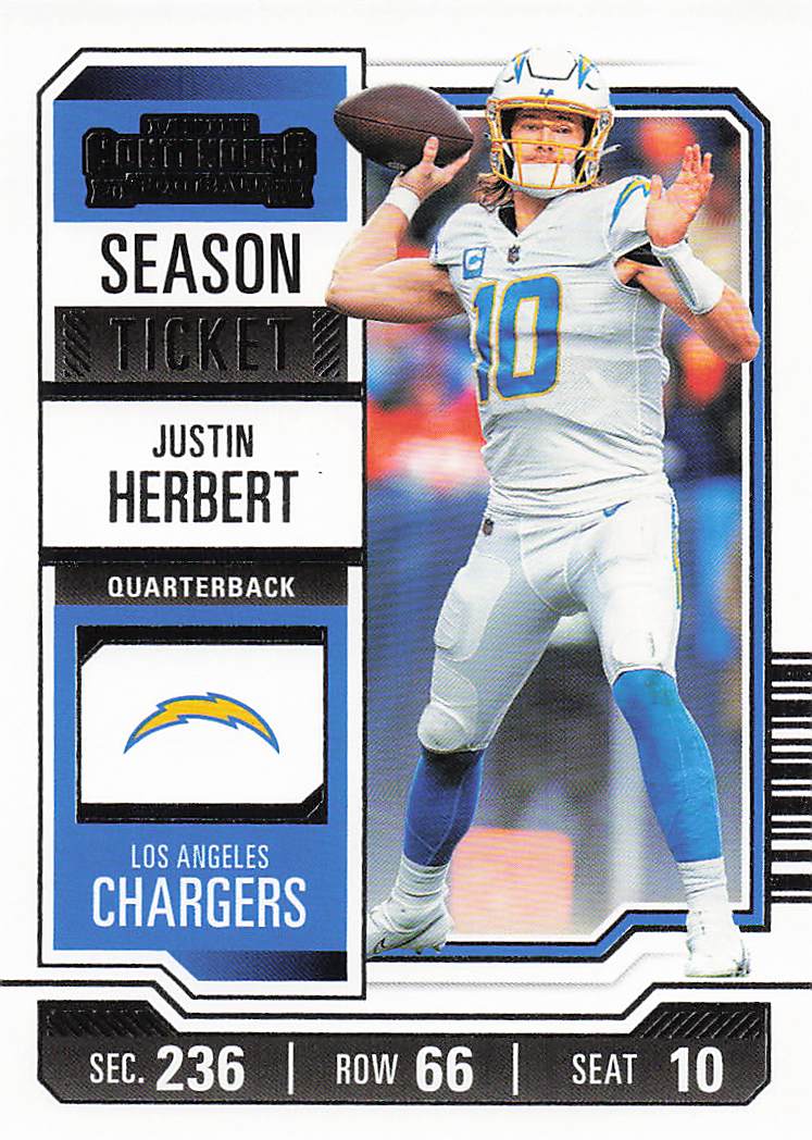 2023 Panini Contenders Football Justin Herbert #59