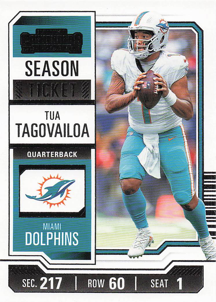 2023 Panini Contenders Football Tua Tagovailoa #64