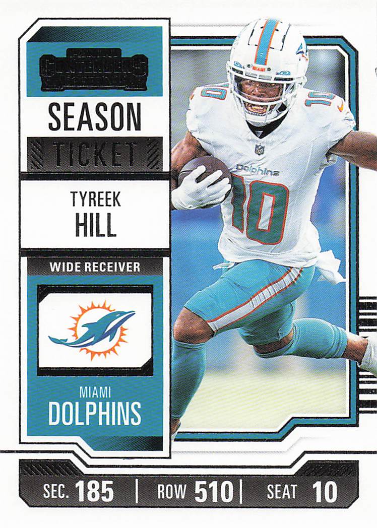 2023 Panini Contenders Football Tyreek Hill #65