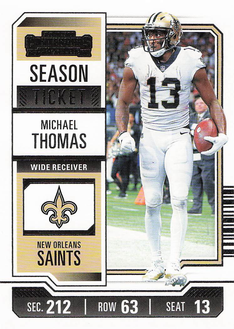 2023 Panini Contenders Football Michael Thomas #74