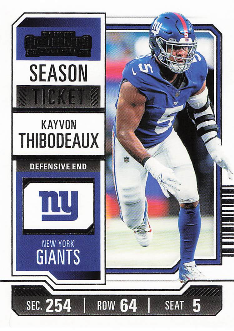 2023 Panini Contenders Football Kayvon Thibodeaux #76