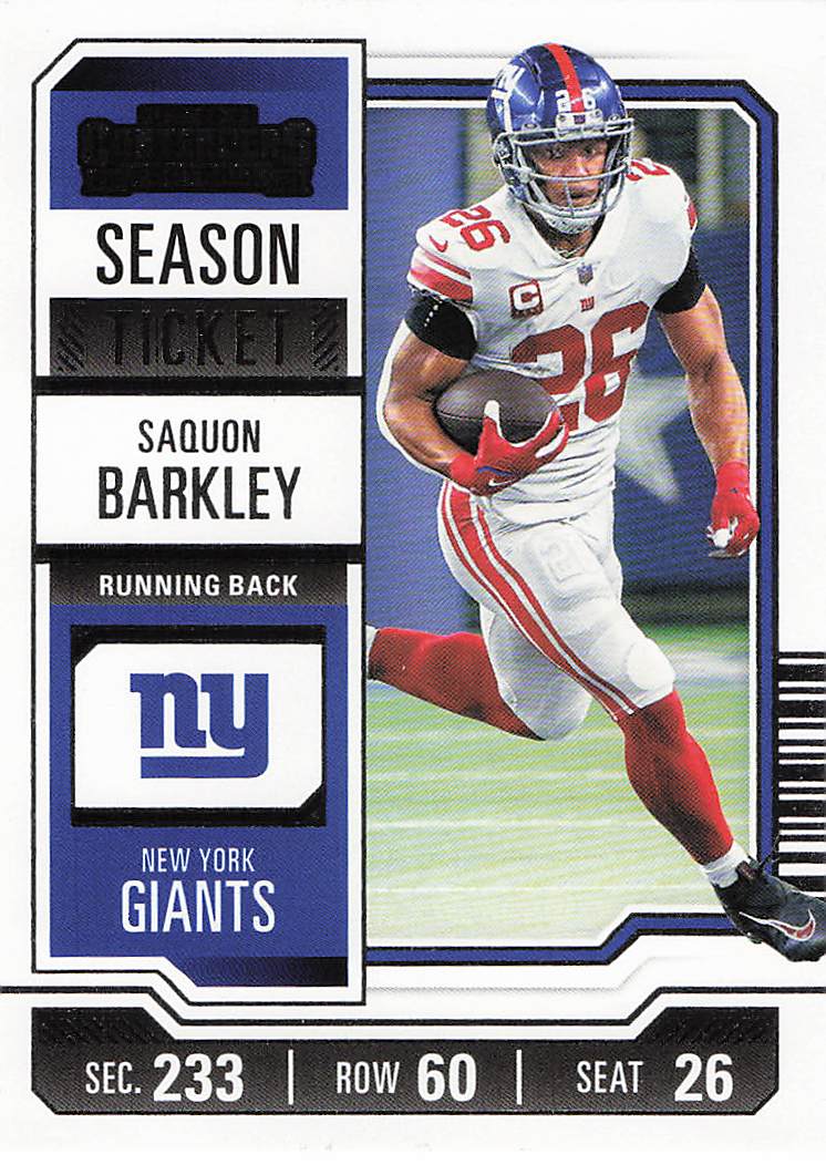 2023 Panini Contenders Football Saquon Barkley #77