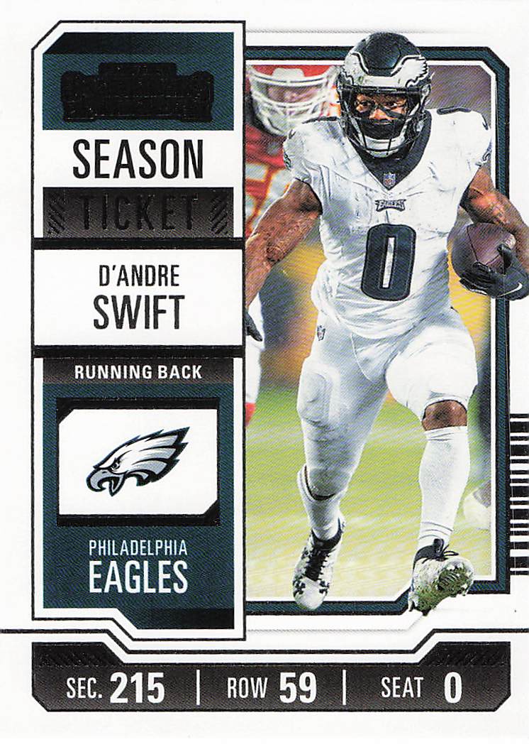 2023 Panini Contenders Football D'Andre Swift #78
