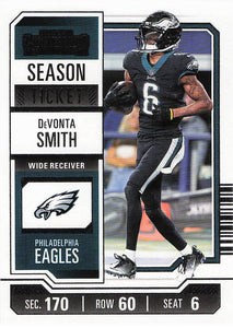 2023 Panini Contenders Football DeVonta Smith #79