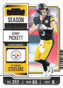 2023 Panini Contenders Football Kenny Pickett #83