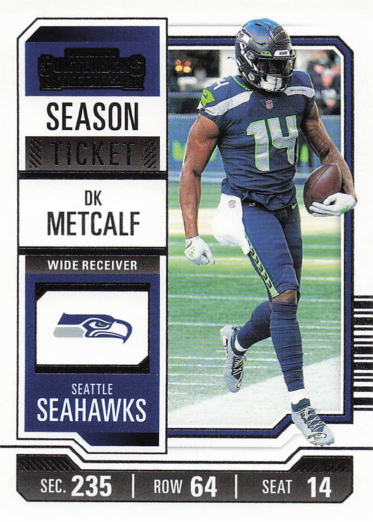 2023 Panini Contenders Football DK Metcalf #89