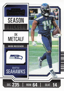 2023 Panini Contenders Football DK Metcalf #89