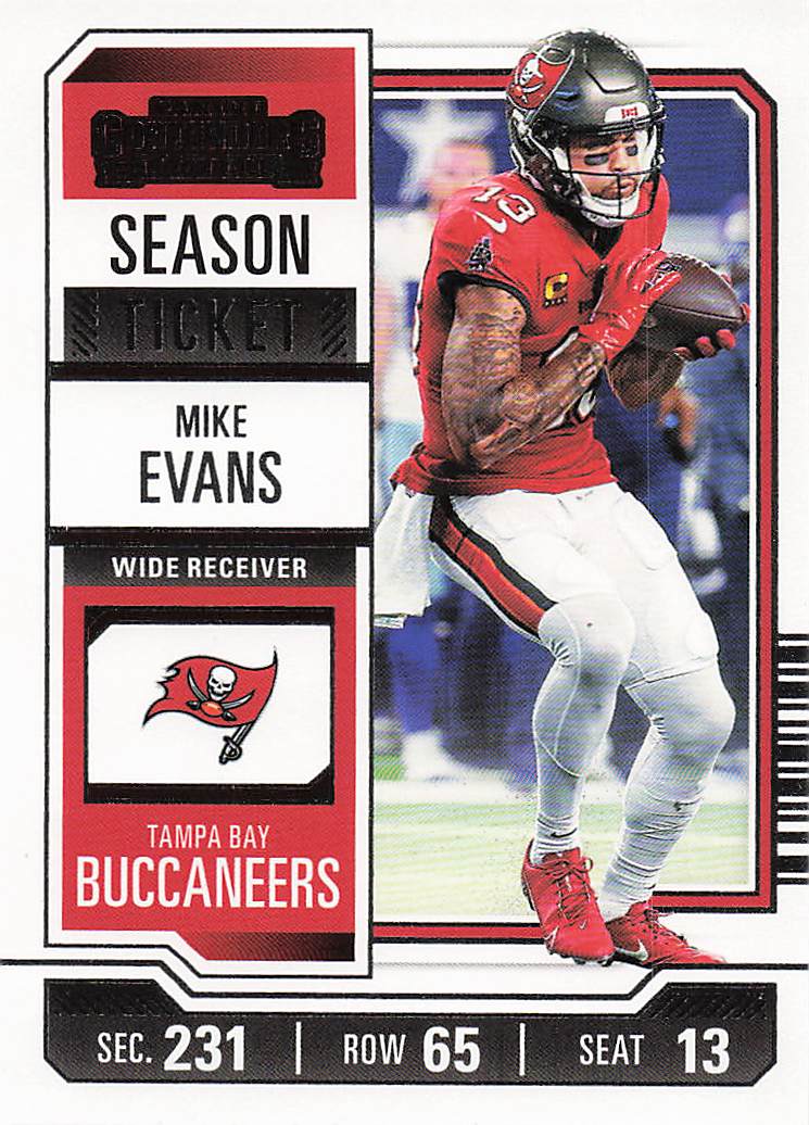 2023 Panini Contenders Football Mike Evans #94