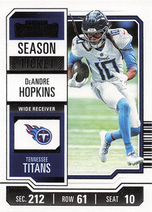 2023 Panini Contenders Football DeAndre Hopkins #95