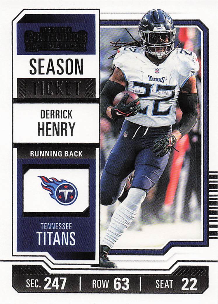 2023 Panini Contenders Football Derrick Henry #96