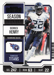 2023 Panini Contenders Football Derrick Henry #96
