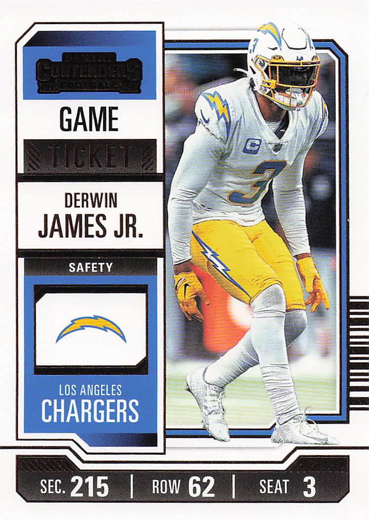 2023 Panini Contenders Game Ticket Bronze Derwin James Jr. #57