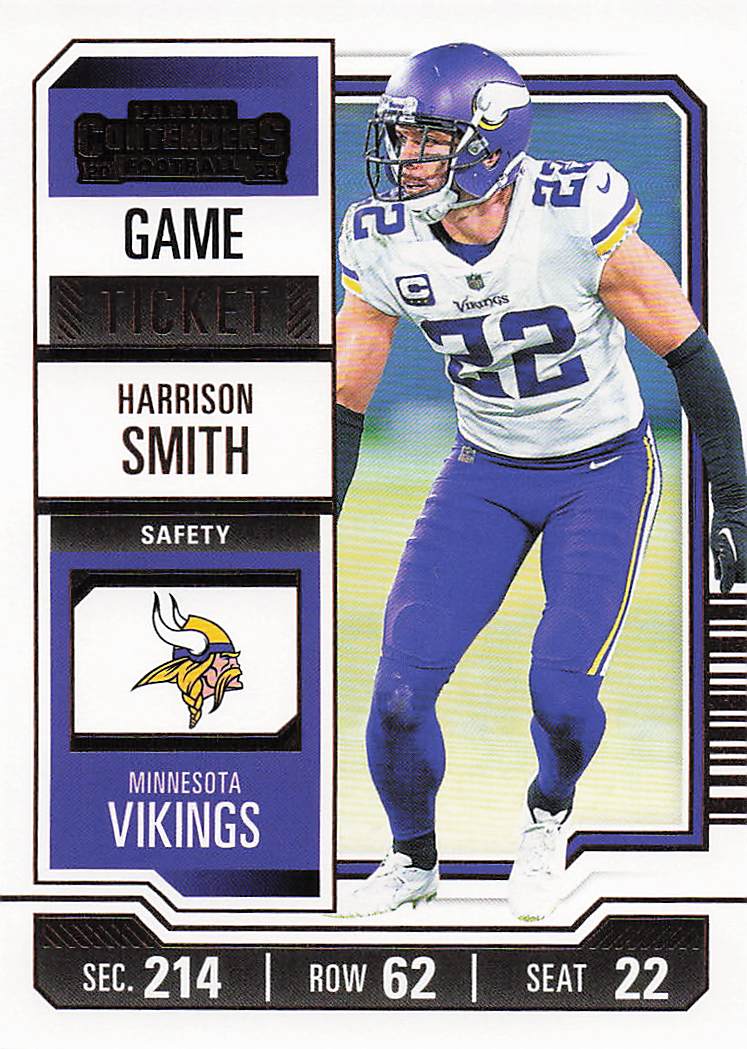 2023 Panini Contenders Game Ticket Bronze Harrison Smith #66