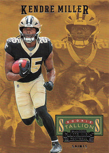2023 Panini Contenders Rookie Stallions Kendre Miller #15