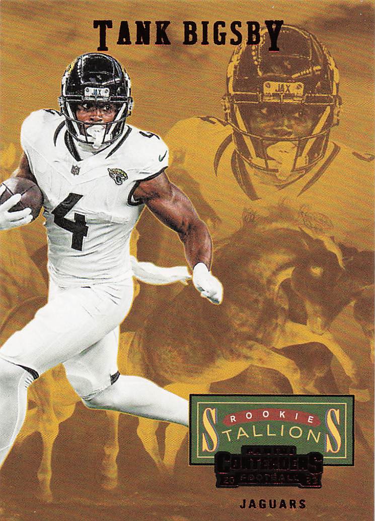 2023 Panini Contenders Rookie Stallions Red Tank Bigsby #12