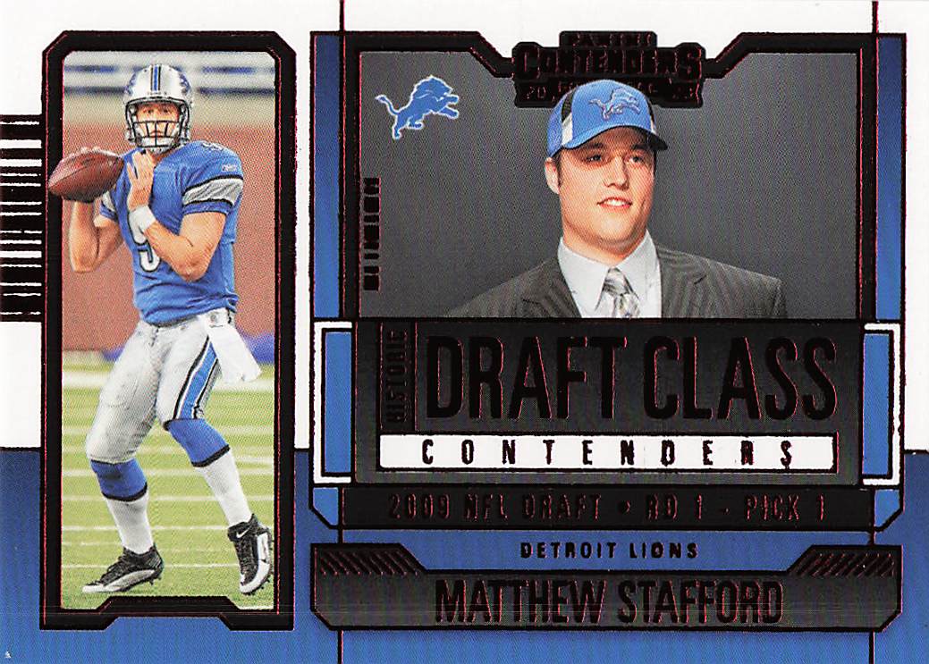 2023 Panini Contenders Draft Class Contenders Red Matthew Stafford #HDC-MS