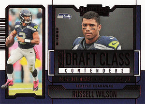 2023 Panini Contenders Draft Class Contenders Red Russell Wilson #HDC-RW