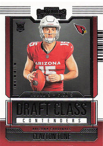 2023 Panini Contenders Draft Class Contenders Clayton Tune #6 RC