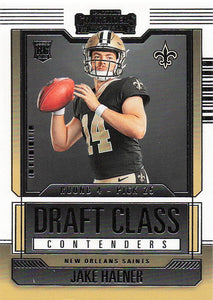 2023 Panini Contenders Draft Class Contenders Jake Haener #10 RC