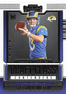 2023 Panini Contenders Draft Class Contenders Stetson Bennett IV #20 RC