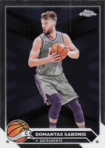 2023-24 Topps Chrome Basketball Domantas Sabonis #10