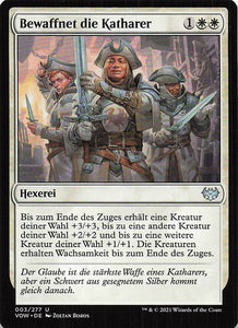 Magic The Gathering: Innistrad: Blutroter Bund DE: #3 Bewaffnet die Katharer