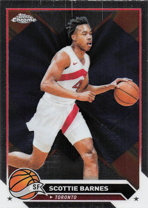 2023-24 Topps Chrome Basketball Scottie Barnes #20