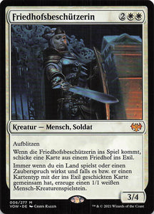 Magic The Gathering: Innistrad: Blutroter Bund DE: #6 Friedhofsbeschützerin