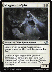 Magic The Gathering: Innistrad: Blutroter Bund DE: #8 Morgenlicht-Geist