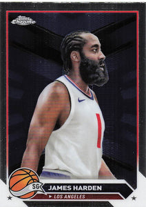 2023-24 Topps Chrome Basketball James Harden #31