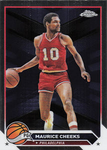 2023-24 Topps Chrome Basketball Maurice Cheeks #34