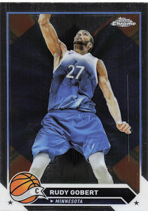 2023-24 Topps Chrome Basketball Rudy Gobert #38
