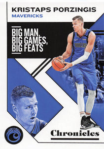 2019-20 Panini Chronicles Basketball Kristaps Porzingis #11