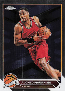 2023-24 Topps Chrome Basketball Alonzo Mourning #43