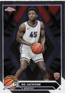 2023-24 Topps Chrome Basketball GG Jackson #54 RC
