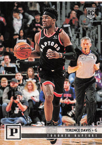 2019-20 Panini Chronicles Basketball Pinnacle Terence Davis #104 RC
