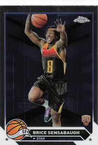 2023-24 Topps Chrome Basketball Brice Sensabaugh #73 RC