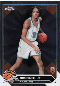 2023-24 Topps Chrome Basketball Nick Smith Jr. #86 RC
