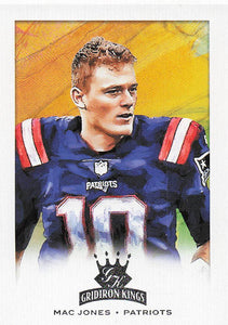 2021 Panini Chronicles Football Gridiron Kings Mac Jones #GK-5