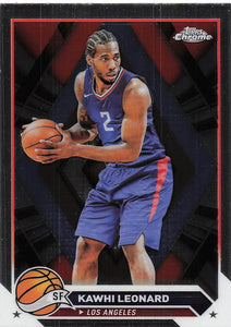 2023-24 Topps Chrome Basketball Kawhi Leonard #93