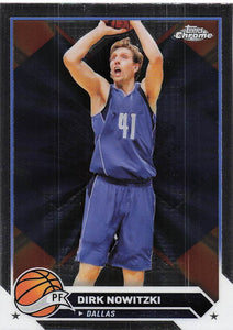 2023-24 Topps Chrome Basketball Dirk Nowitzki #98