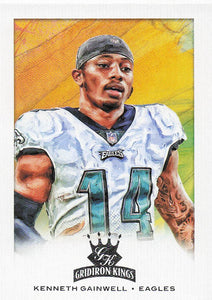 2021 Panini Chronicles Football Gridiron Kings Kenneth Gainwell #GK-15