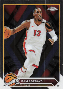 2023-24 Topps Chrome Basketball Bam Adebayo #99