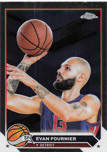 2023-24 Topps Chrome Basketball Evan Fournier #106