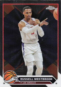 2023-24 Topps Chrome Basketball Russell Westbrook #110