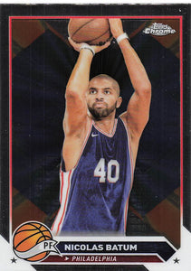 2023-24 Topps Chrome Basketball Nicolas Batum #113