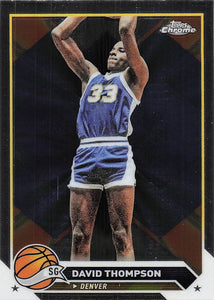 2023-24 Topps Chrome Basketball David Thompson #116